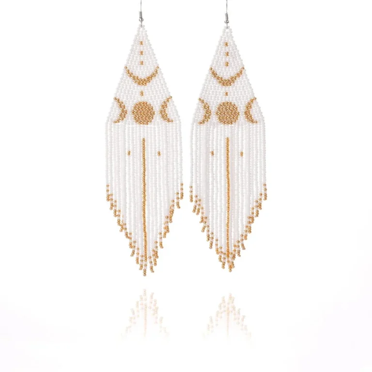 1-avant garde pop art beaded earrings collection