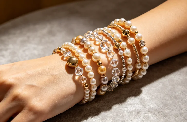 How to Style Beaded Bracelets for a High-End Layered Look